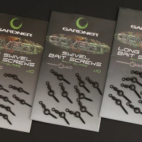 Gardner Kolíček s obratlíkem Covert Swivel Bait Screws Anti Glare 10ks