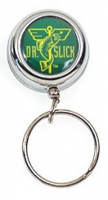 Dr. Slick Co. Jojo Clip-On-Reel 0 Ring, stříbrné
