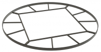 Odhodový kruh pro vrh koulí metalizovaný s certifikátem WA
