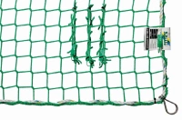 Záchytná síť proti pádu PP 5 mm, oko 100 mm, závěsná oka