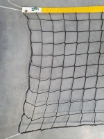 Beachvolejbalová síť PE 2 mm, lano ocel, pro hřiště 8 x 16 m