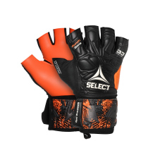 Brankářské rukavice Select GK gloves Futsal Liga 33 Negative Cut černo oranžová