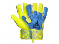 Brankářské rukavice Select GK gloves 78 Protection Flat cut modro žlutá