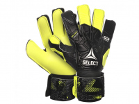 Brankářské rukavice Select GK gloves 03 Youth Flat cut černo žlutá