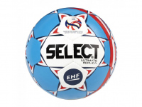 Házenkářský míč Select HB Ultimate EURO 2020 Replica bílo modrá