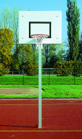 Basketbalová cvičná konstrukce bez vyložení