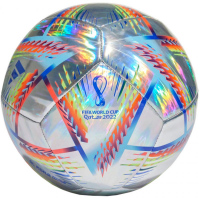 Fotbalový míč Adidas Al Rihla Training Hologram Foil 2022