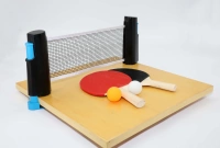 Set na pingpong RULYT,  2 x raketa, 3 x míč, síťka
