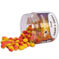 Bait-Tech Duo Col Criticals Wafters - Rhubarb and Custard 5 mm (50 ml)