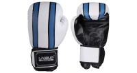 Boxing gloves zápasové boxovací rukavice bílá-modrá
