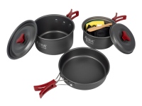 Acra C21 camping set nádobí alluminium pro 2-3 osoby