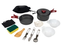 Acra C20 camping set nádobí alluminium pro 1-2 osoby