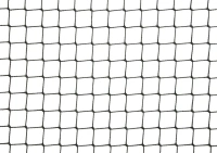 Ochranná síť PP 1,5 mm, oko 20 mm, černá, neobšitá