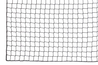 Ochranná síť PP 5,0 mm, oko 60 mm, černá, nehořlavá úprava