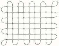 Ochranná síť Powernet ø 8 mm, oko 150 mm, pozink