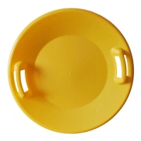 Talíř na sníh - žlutý